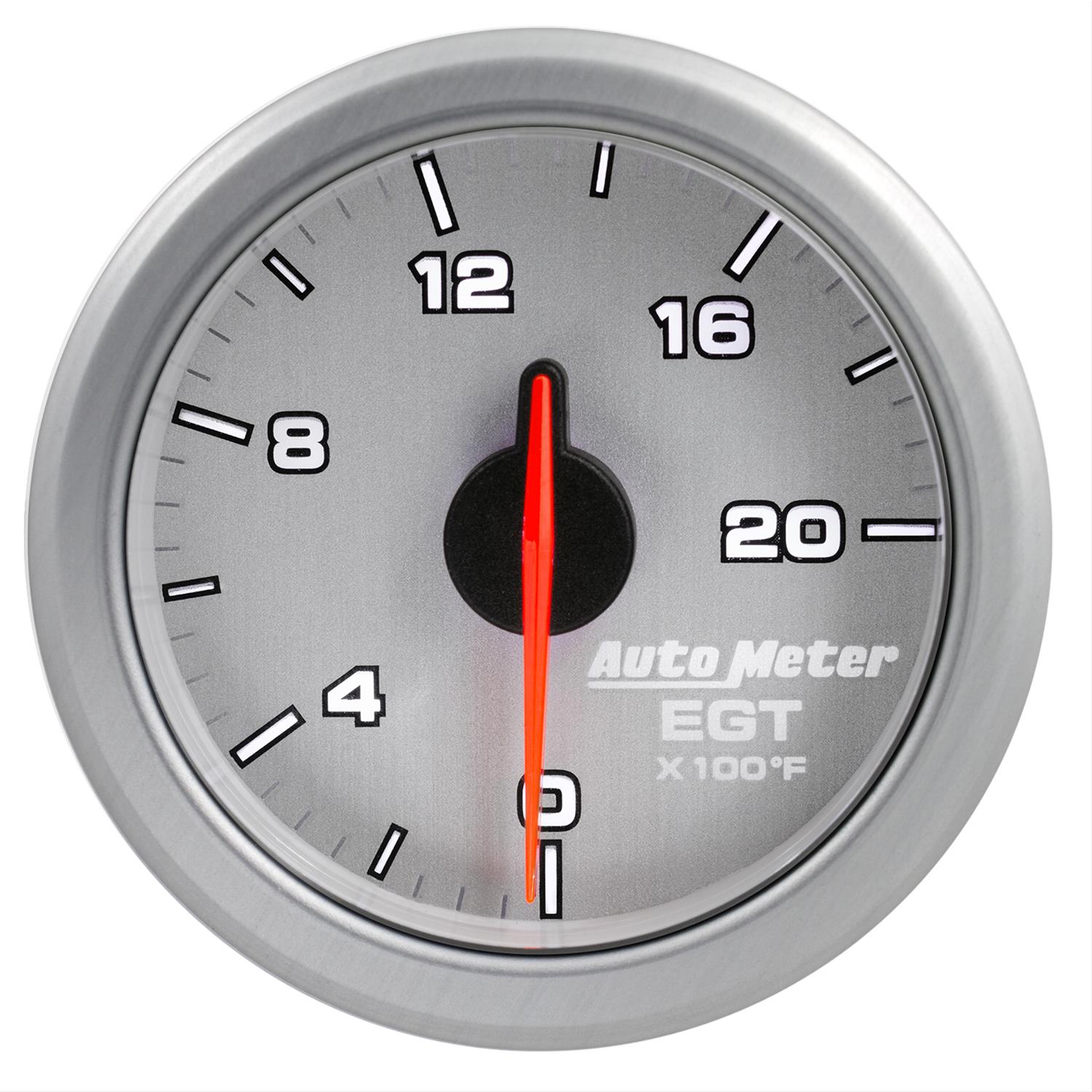 Autometer Airdrive 2-1/16in EGT Gauge 0-2000 Degrees F - Silver thumbnail 7