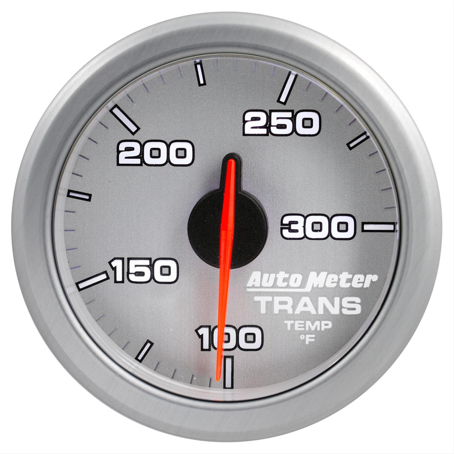 Autometer Airdrive 2-1/6in Trans Temperature Gauge 100-300 Degrees F - Silver thumbnail 6