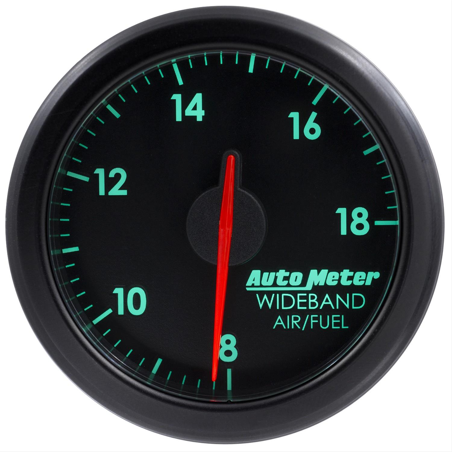 Autometer Airdrive 2-1/6in Wideband Air / Fuel Gauge 10:1-17:1 ARF Range - Black thumbnail 3