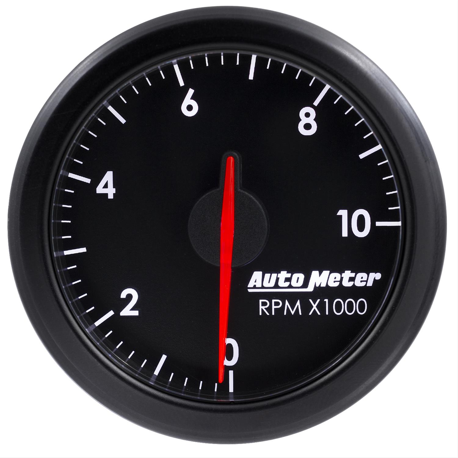 Autometer Airdrive 2-1/6in Tachometer Gauge 0-10K RMP - Black thumbnail 3