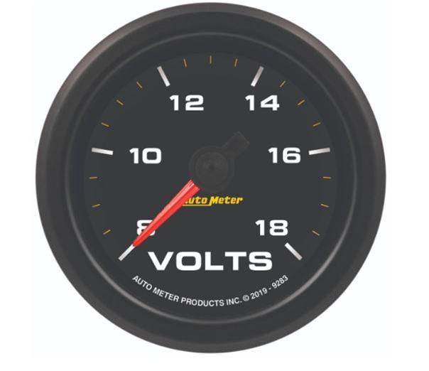Autometer Extreme Environment 2-1/16in Voltmeter 18V Gauge Stepper Motor w/ Warn thumbnail 2