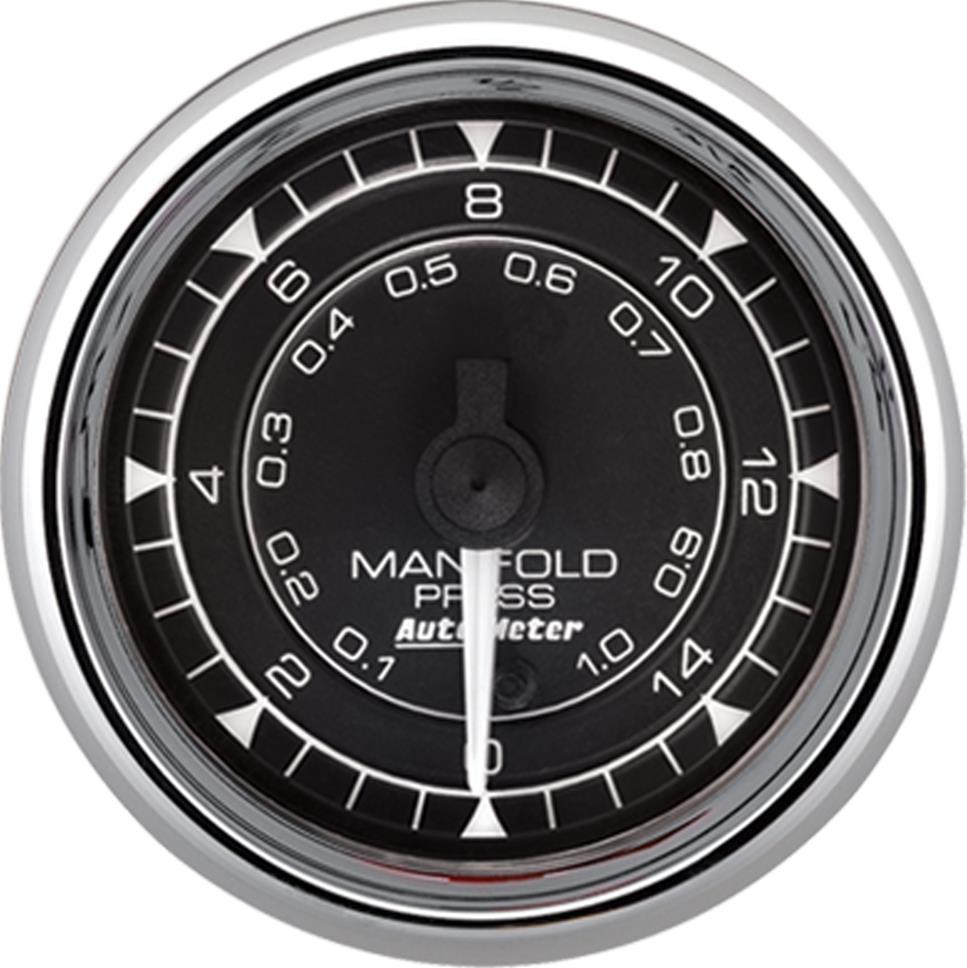 AutoMeter 9750 AutoMeter Chrono Chrome Series Analog Gauges Summit Racing