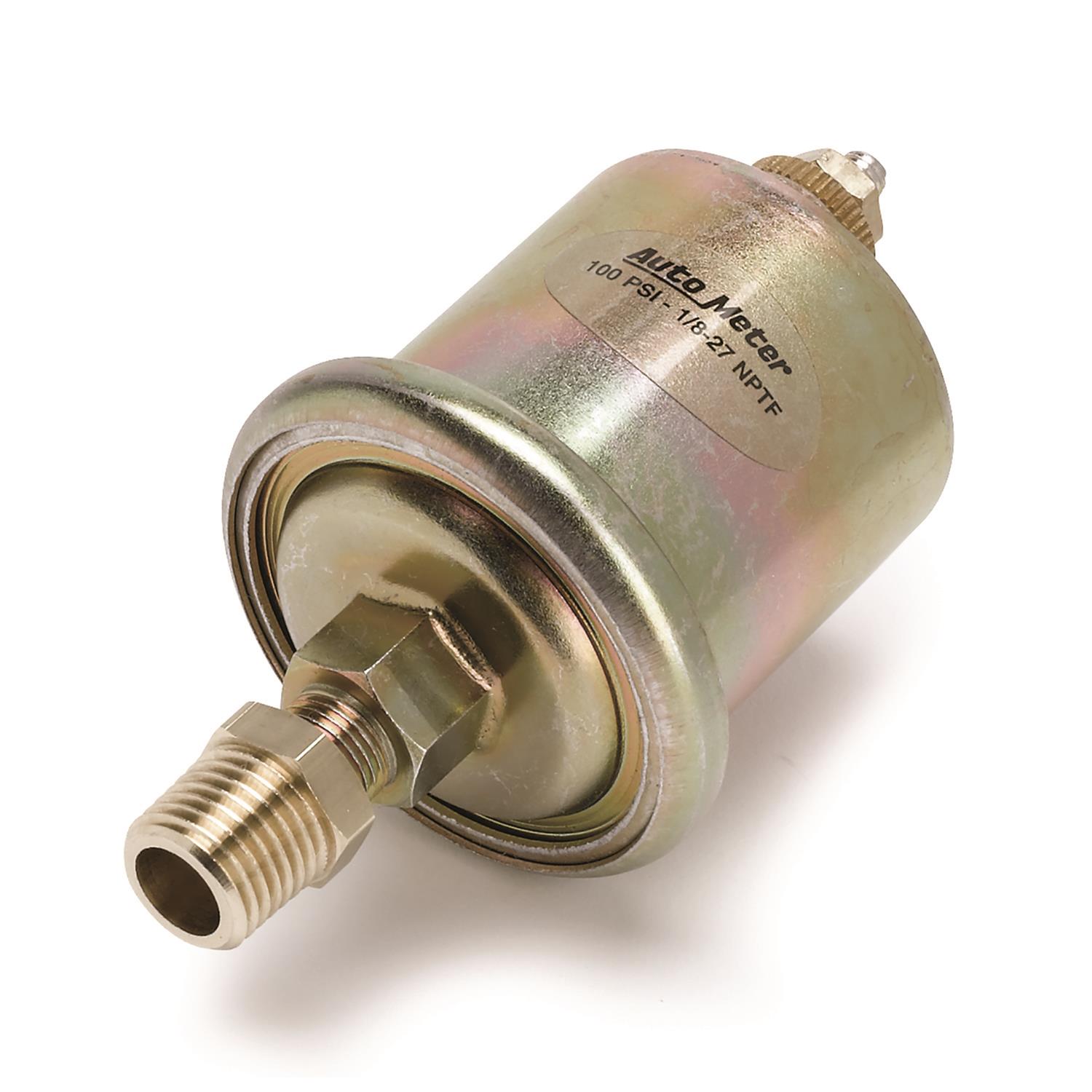 Autometer Accessories 0-100PSI 1/8in. NPT Male Oil Pressure Sensor (For Short Sweep Elec.) thumbnail 2