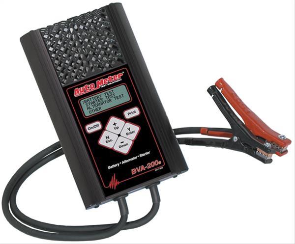 AutoMeter Handheld Micro-Processed Testers BVA-200S Tester, Analizer, BVA-200S, Hand-Held, 0-120 Amps, 0-30 V, Each thumbnail 5