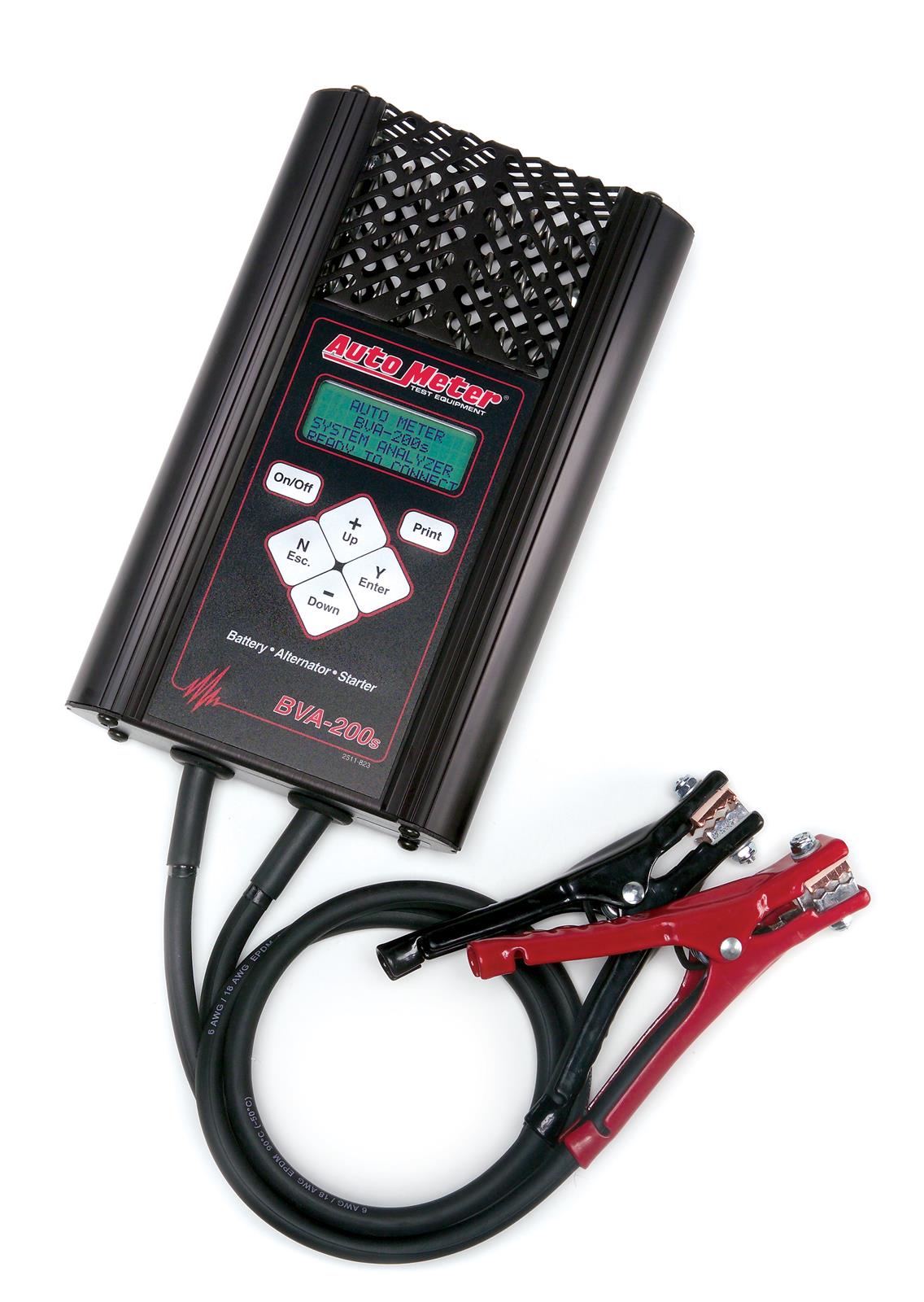 AutoMeter Handheld Micro-Processed Testers BVA-200S Tester, Analizer, BVA-200S, Hand-Held, 0-120 Amps, 0-30 V, Each thumbnail 4