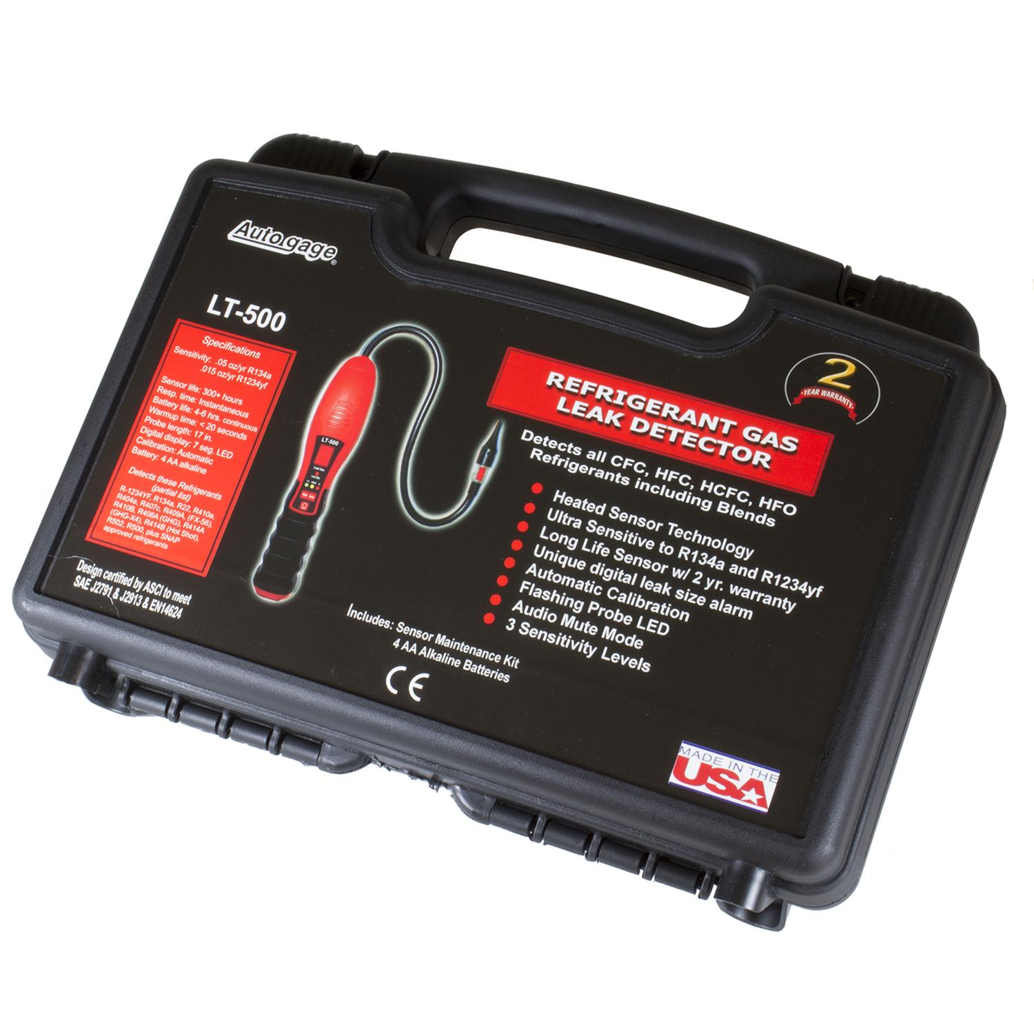 AutoMeter Leak Detection Tools LT-500 REFRIGERANT LEAK DETECTOR, AUTOGAGE thumbnail 2