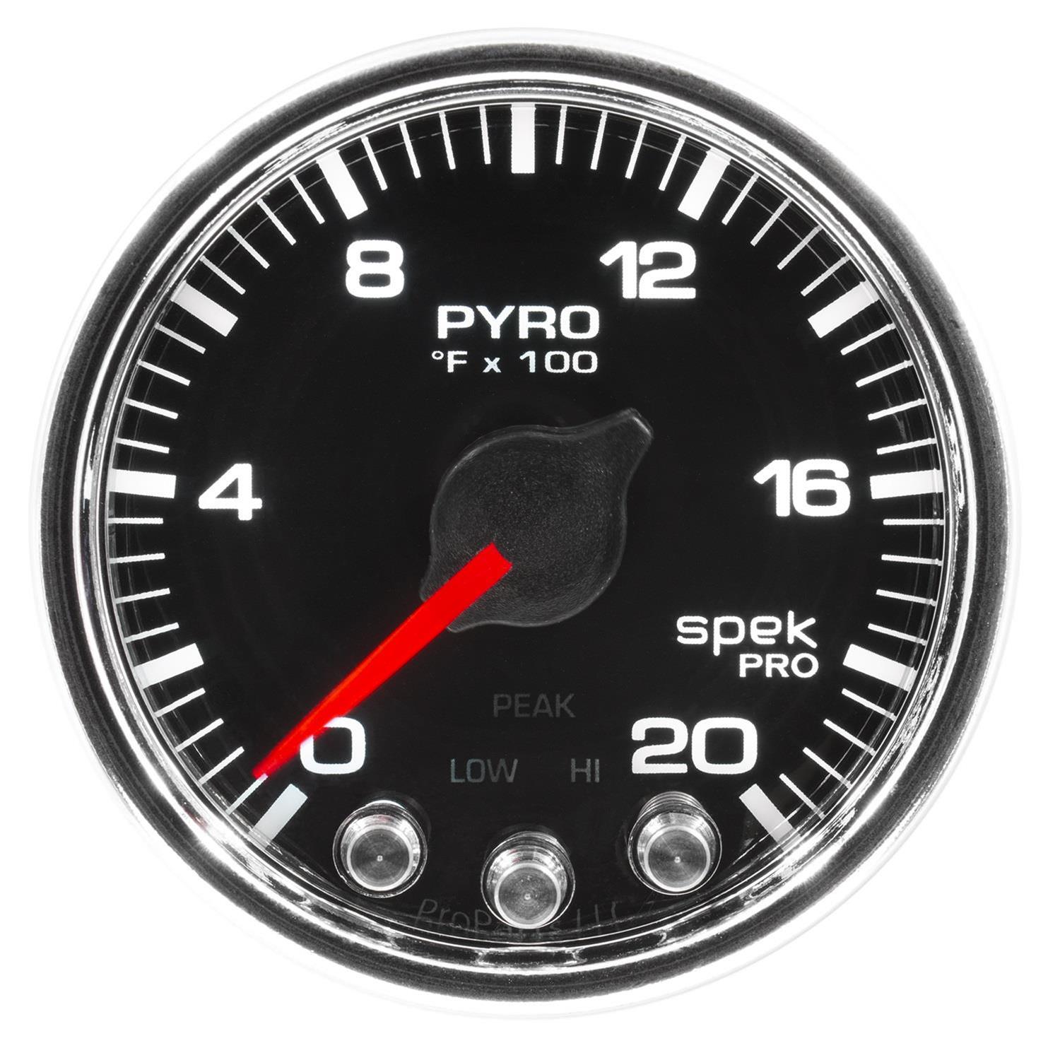 AutoMeter Spek-Pro Diesel Truck Gauge and Pillar Kits P73003 Kit, Analog, Triple A-Pillar, Boost, Pyrometer, Transmission Temp, Dodge, Ram, Kit thumbnail 2