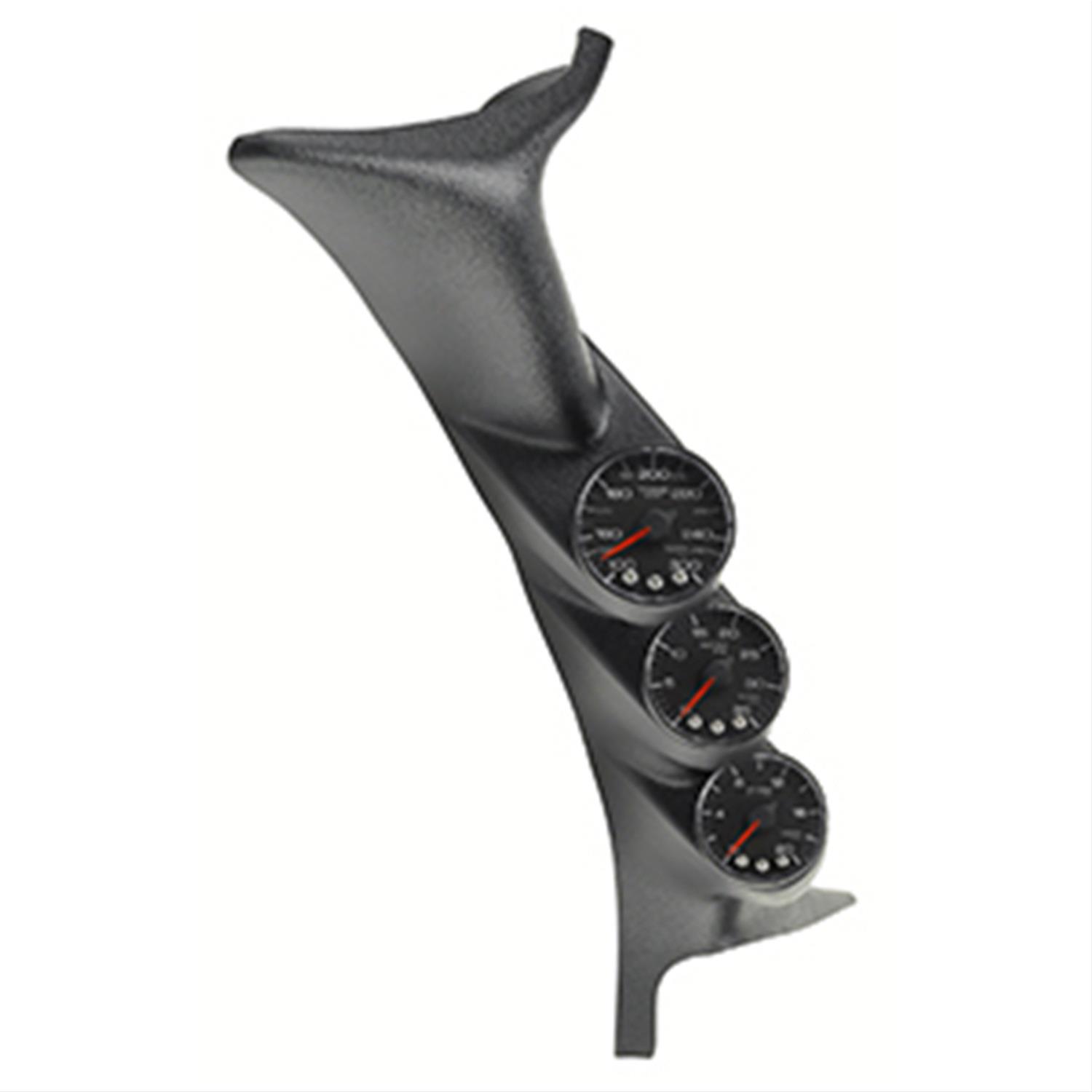 AutoMeter Spek-Pro Diesel Truck Gauge and Pillar Kits for 1999-2007 F-250 SUPER DUTY, F-350 DUTY - P73010 Kit, Analog, Triple A-Pillar, Boost, Pyrometer, Transmission Temp, Ford, Kit