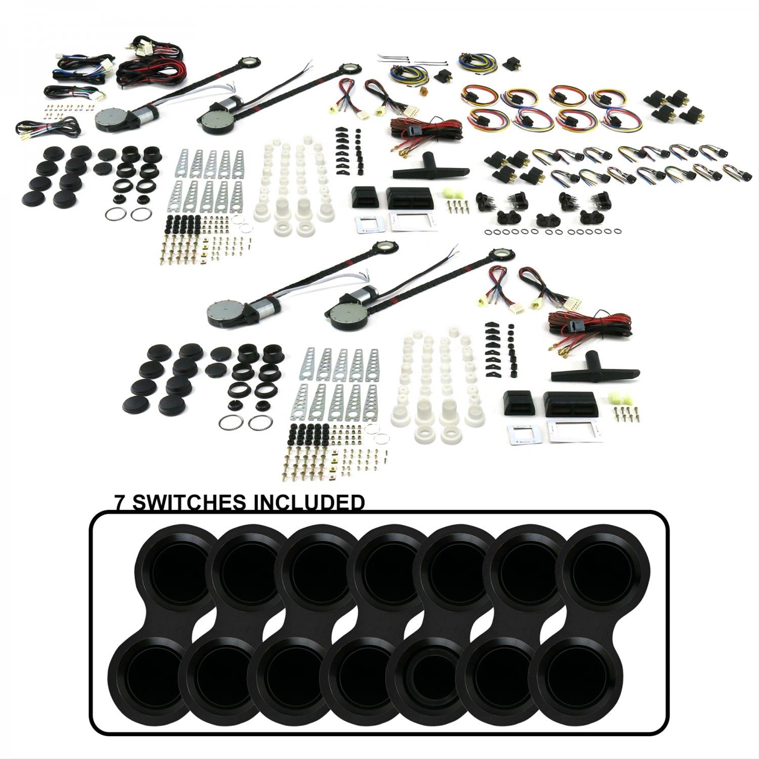 AutoLoc AUTPW46ABB207 AutoLoc Universal Power Window Conversion Kits