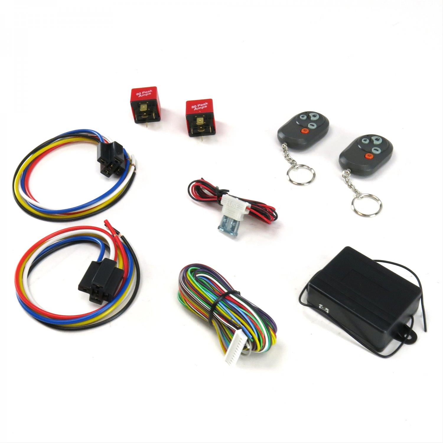 AutoLoc AUTSVPRORK80 AutoLoc 8Function Keyless Entry Systems Summit