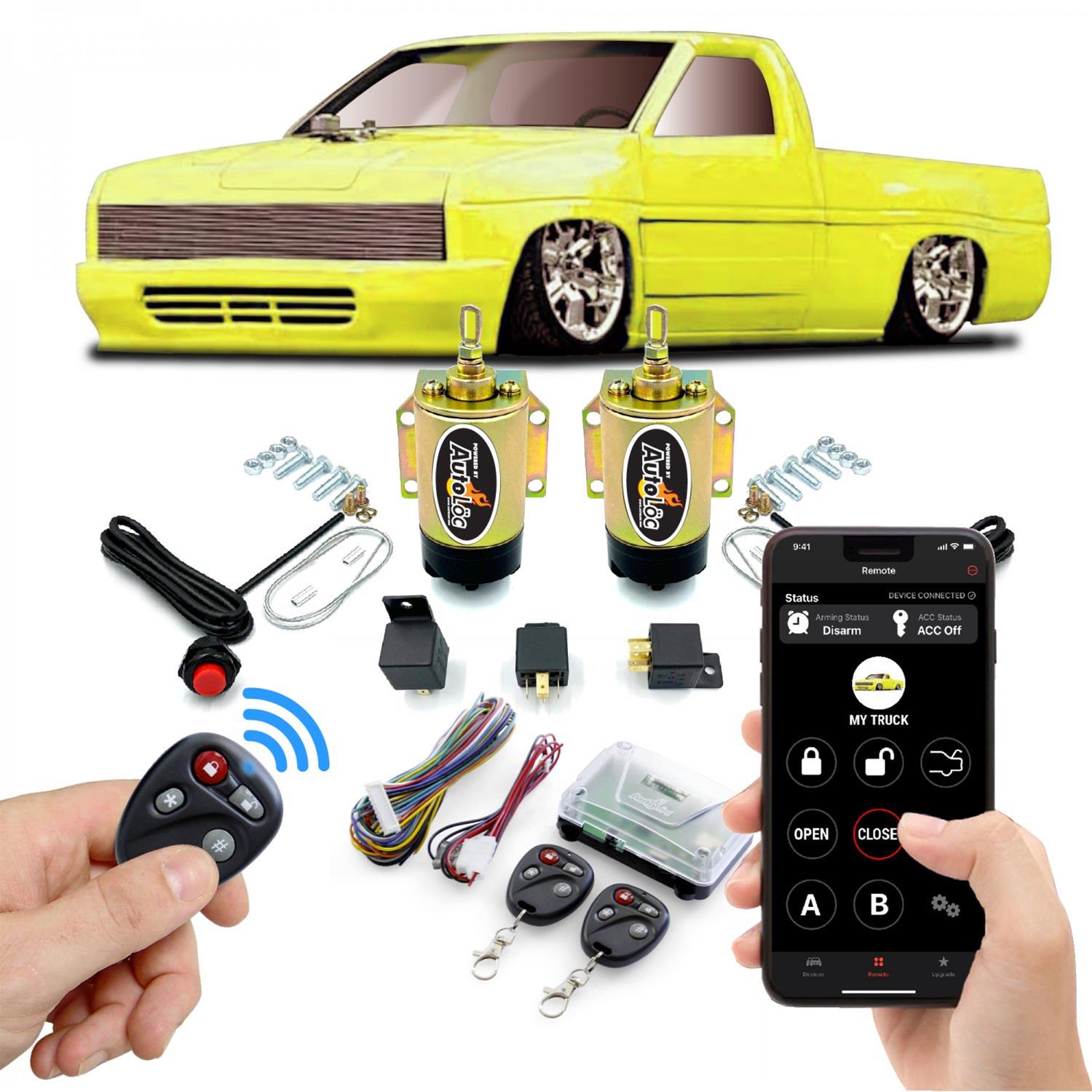 AutoLoc AUTSVPRO34 AutoLoc SV-Pro Series Shaved Door Handle Kits