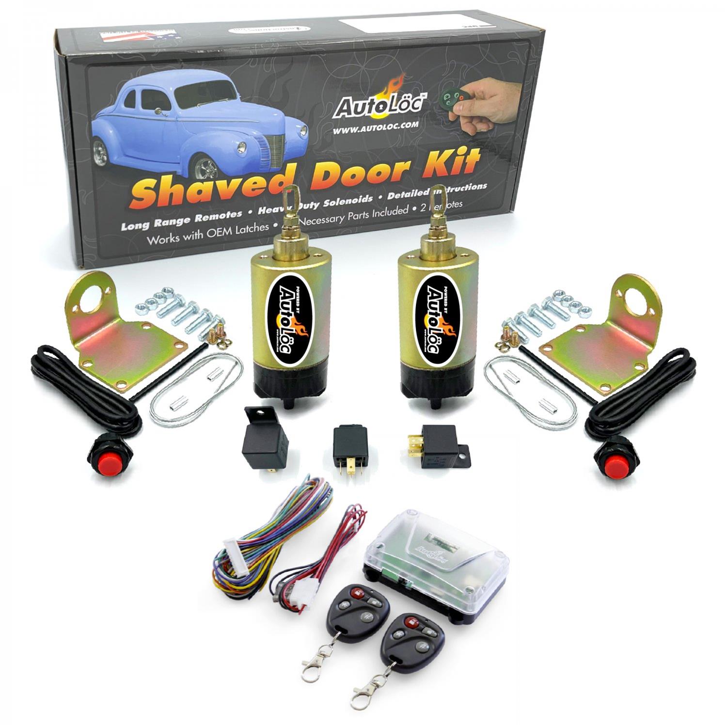 AutoLoc AUTSVPRO34 AutoLoc SV-Pro Series Shaved Door Handle Kits