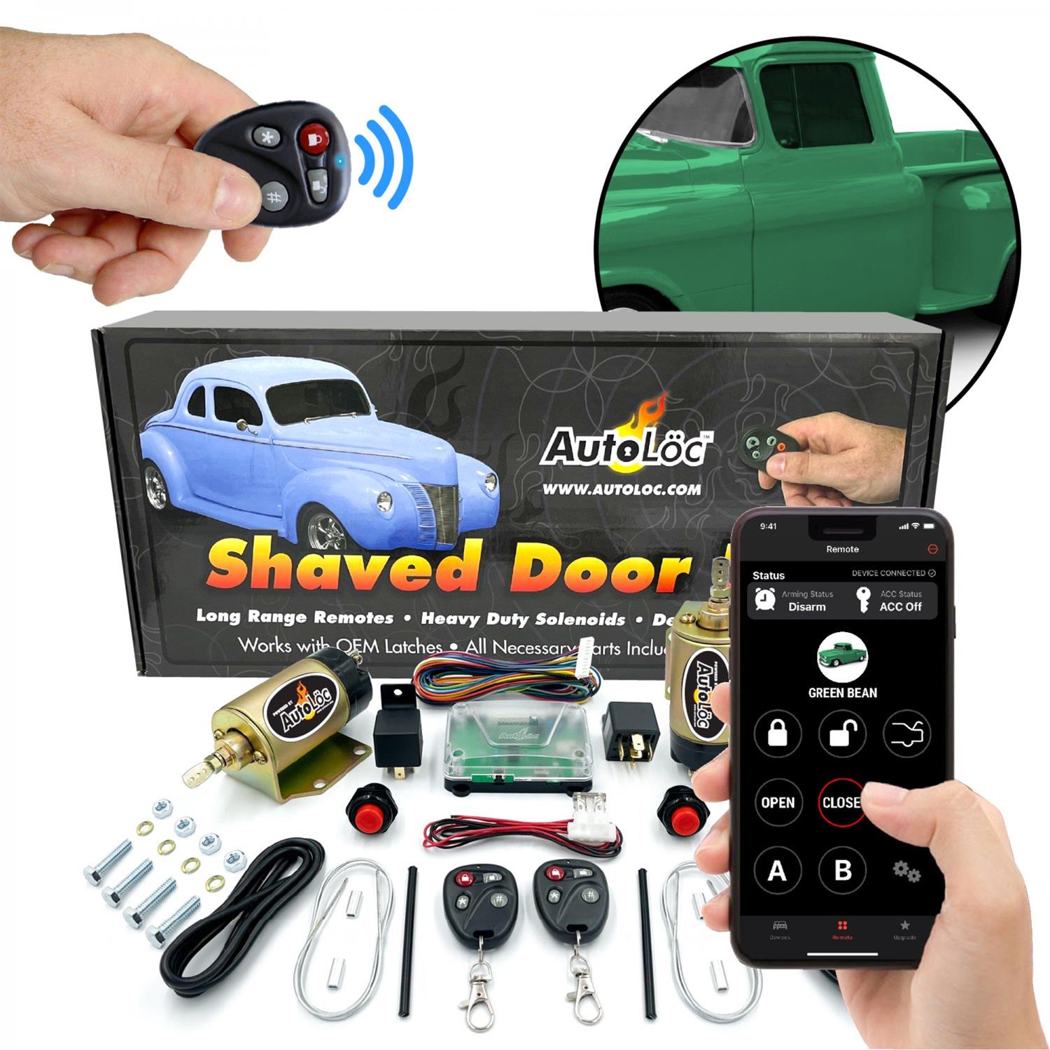 AutoLoc AUTSVPRO54 AutoLoc SV-Pro Series Shaved Door Handle Kits