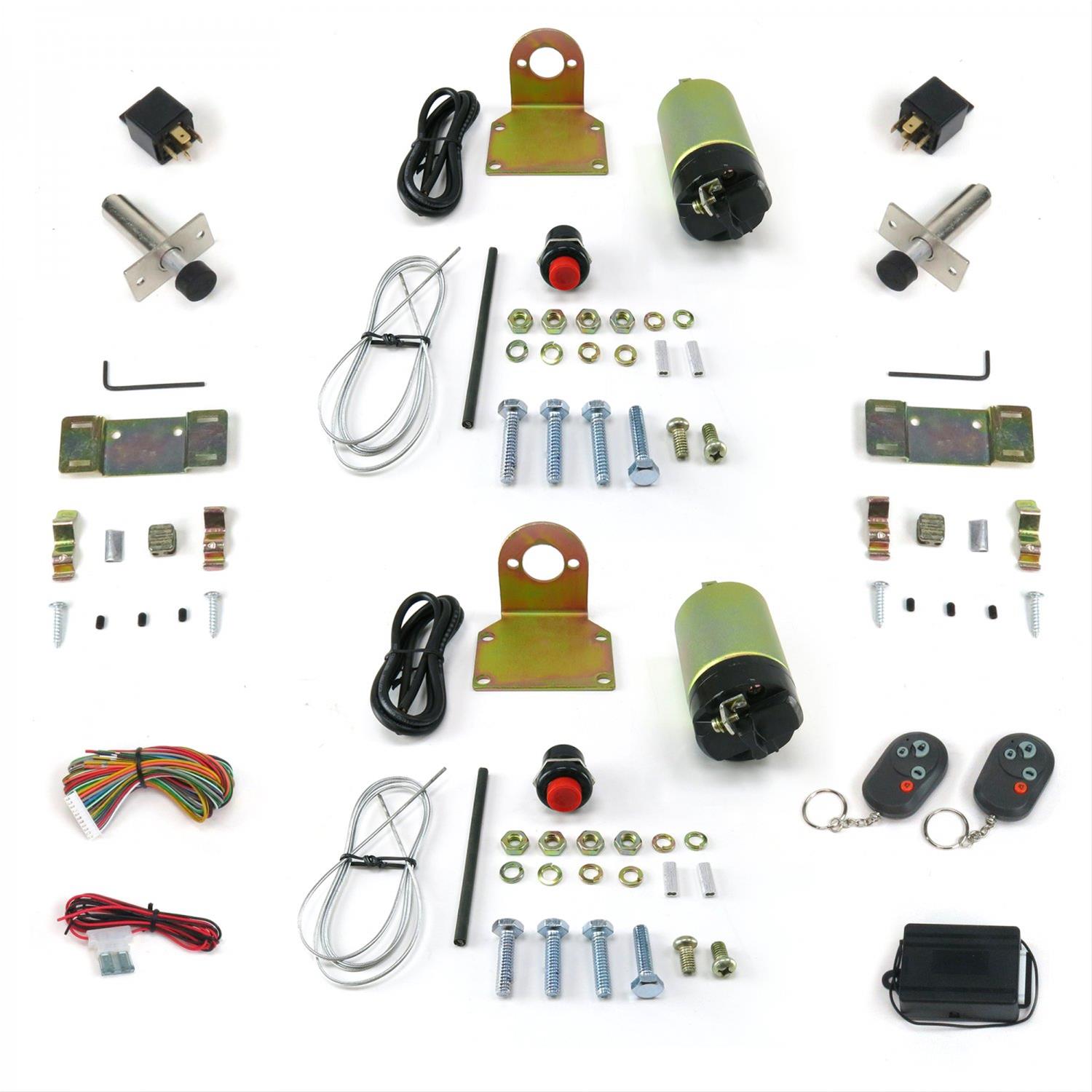 AutoLoc AUTSVPRO54K AutoLoc 60108 lbs. Remote Shaved Door Popper Kits