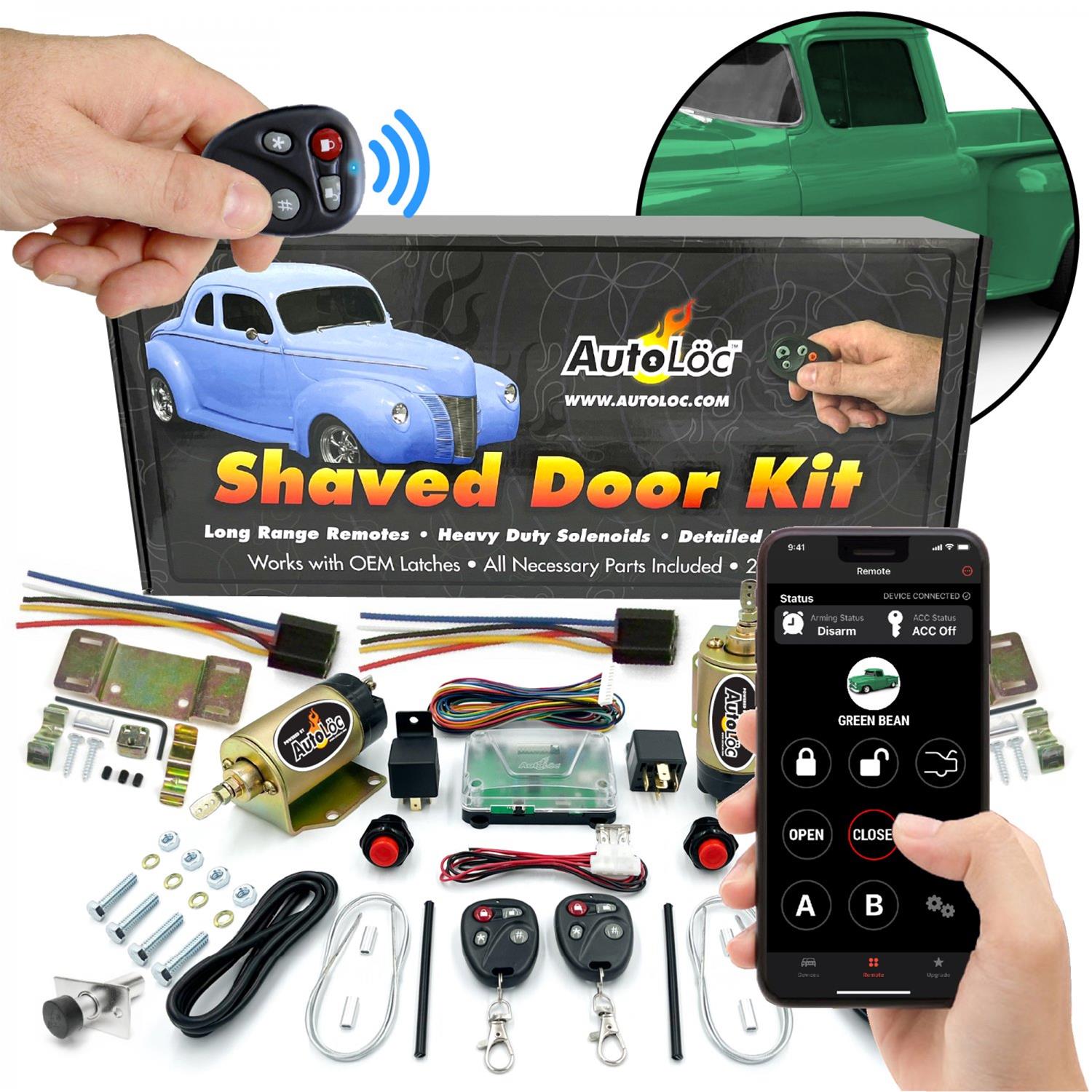 AutoLoc AUTSVPRO54K AutoLoc 50 lbs. Remote Shaved Door Popper Kits
