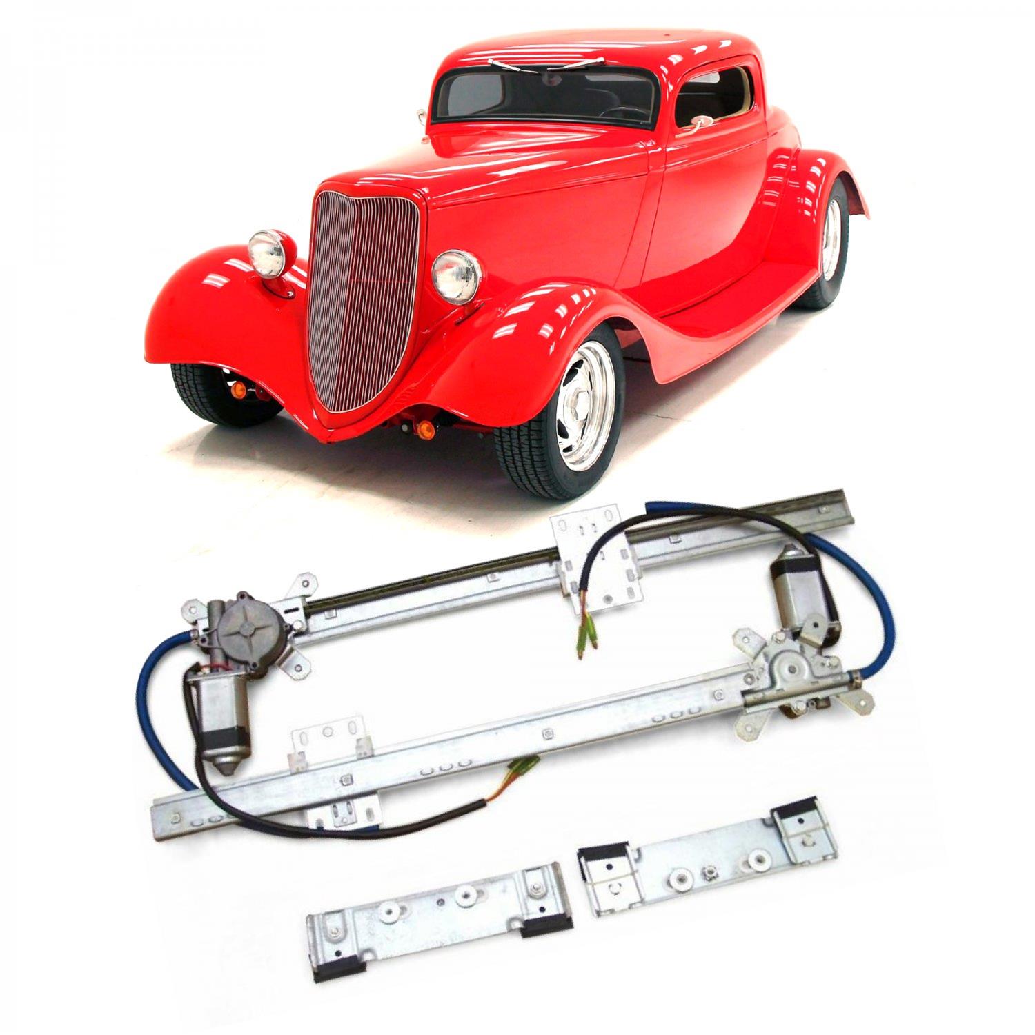 AutoLoc AUTA33B5E AutoLoc FlatGlass Power Window Conversion Kits