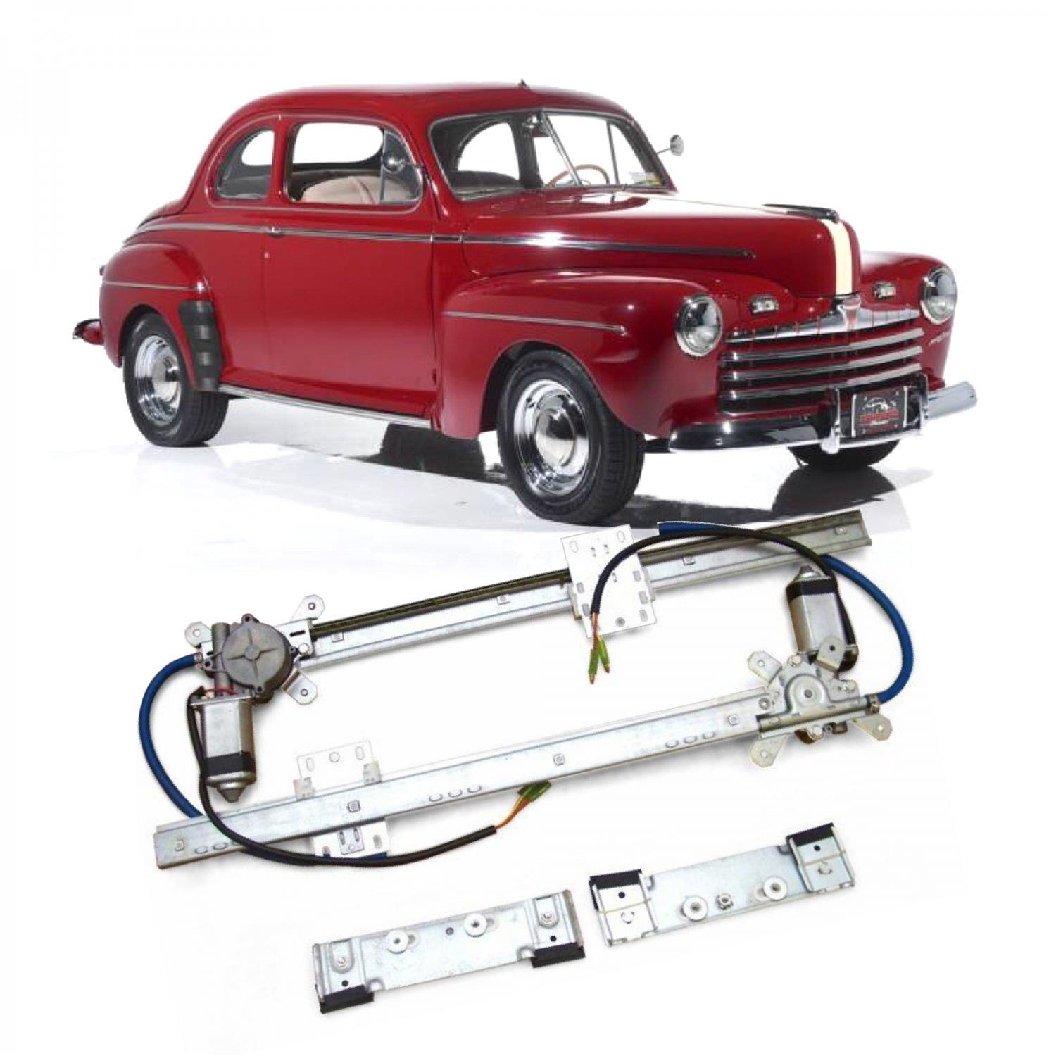 AutoLoc AUTA33C00 AutoLoc FlatGlass Power Window Conversion Kits