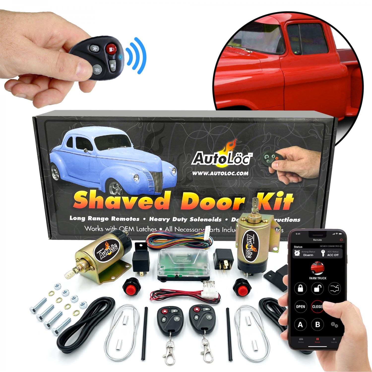 AutoLoc AUTSVPRO5 AutoLoc SV-Pro Series Shaved Door Handle Kits