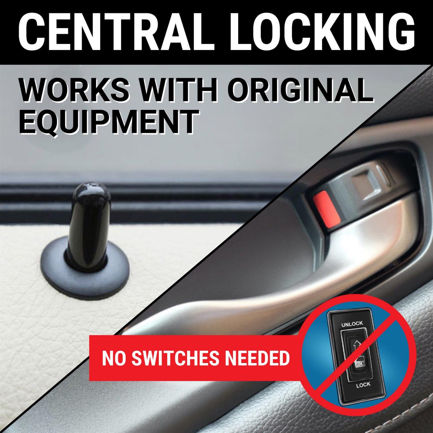 AutoLoc AUTCK4000 AutoLoc Power 4-Door Central Lock Conversion Kits ...