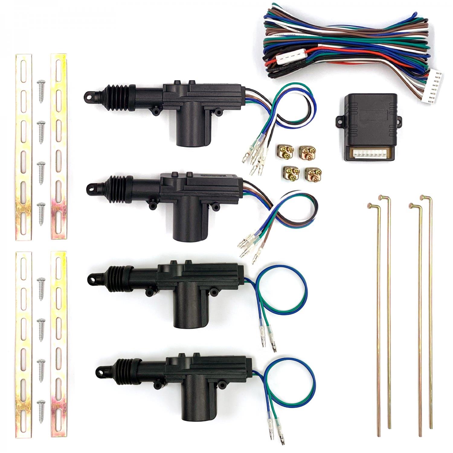 AutoLoc AUTCL4000 AutoLoc Power 4Door Central Lock Conversion Kits Summit Racing