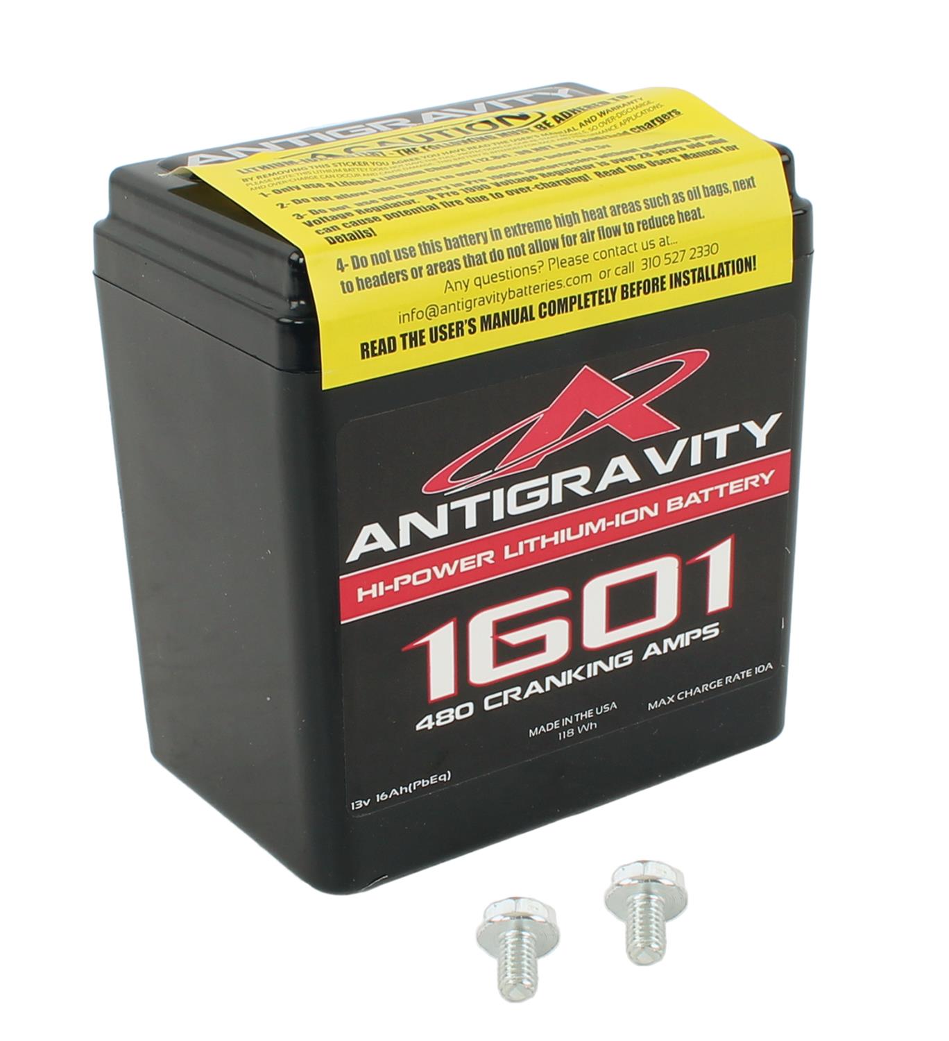 Antigravity Batteries AG-1601 Antigravity Batteries Small Case Lithium-Ion  Batteries | Summit Racing