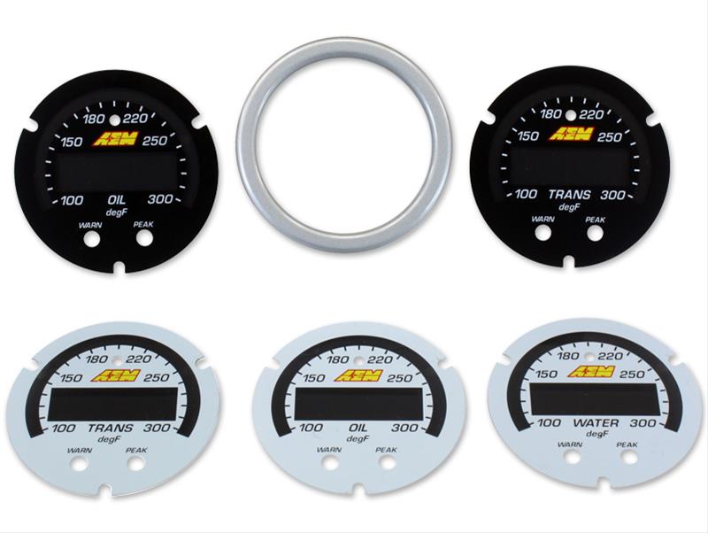 AEM Electronics 30-0302-ACC AEM Electronics X-Series Gauge Faces | Summit  Racing