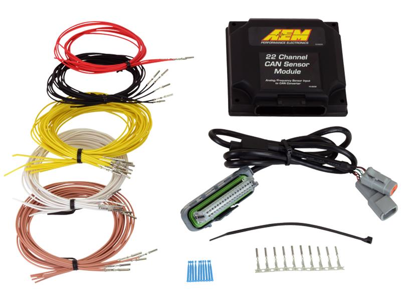 Can Sensor Module AEM Electronics 30-2212 AEM Electronics 22-Channel CAN Sensor Modules ...