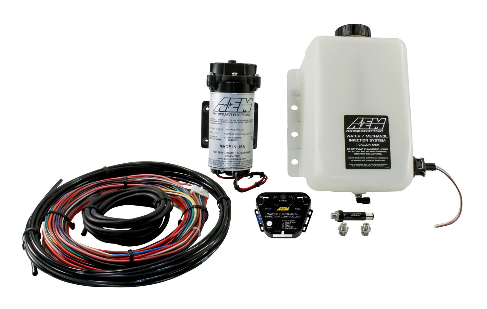 AEM Electronics Water/Methanol Injection Kit 30-3350 | eBay aem water methanol wiring harness 