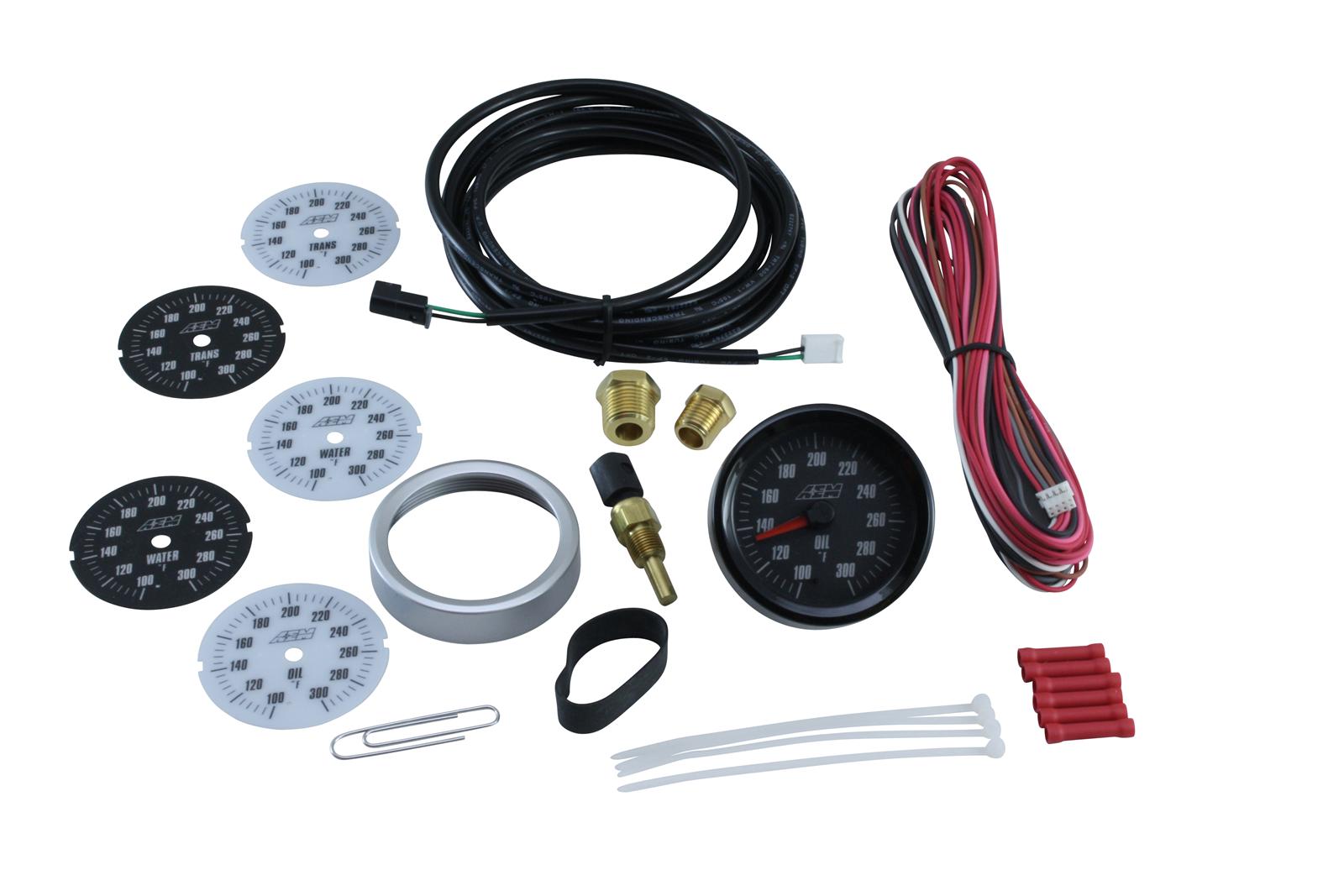 AEM Electronics 305140 AEM Electronics Analog Display Gauges Summit