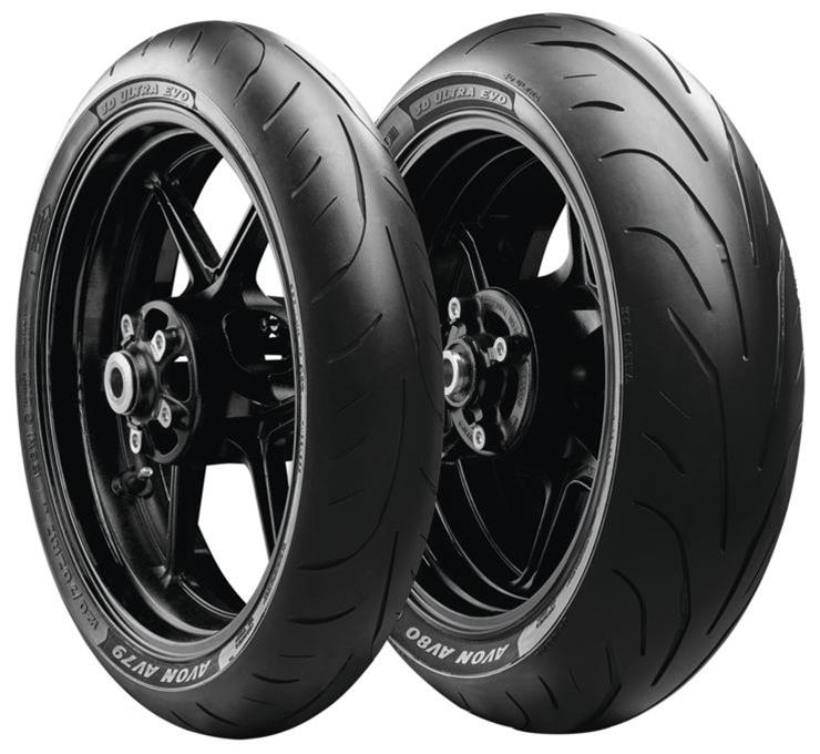 Avon Tyres 2380011 Avon 3D Ultra Evo Tires Summit Racing