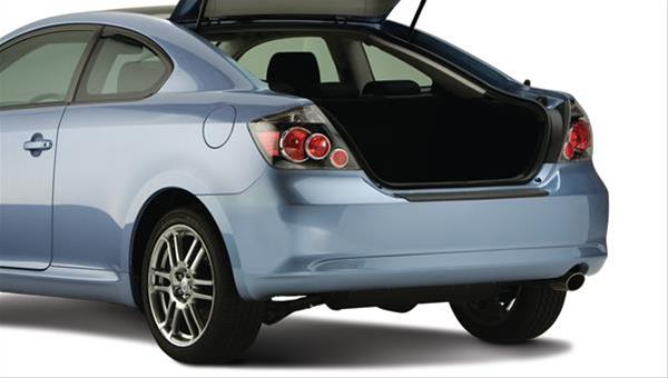 Auto Ventshade Bumper Protectors 34014 Protector, Rear, ABS Plastic, Black, Toyota, Each
