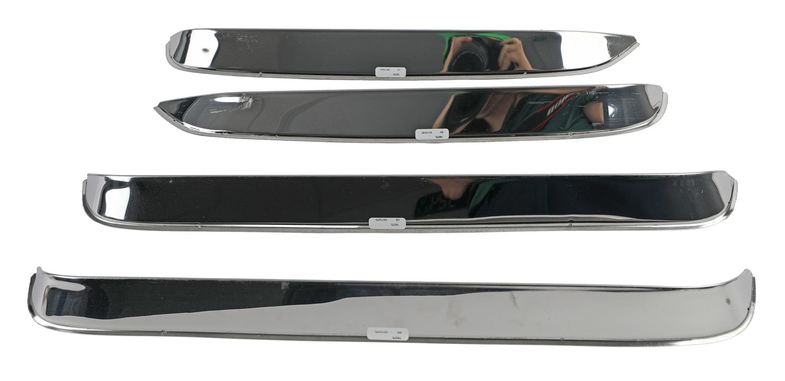 Auto Ventshade 14075 Auto Ventshade Stainless Steel Ventshades