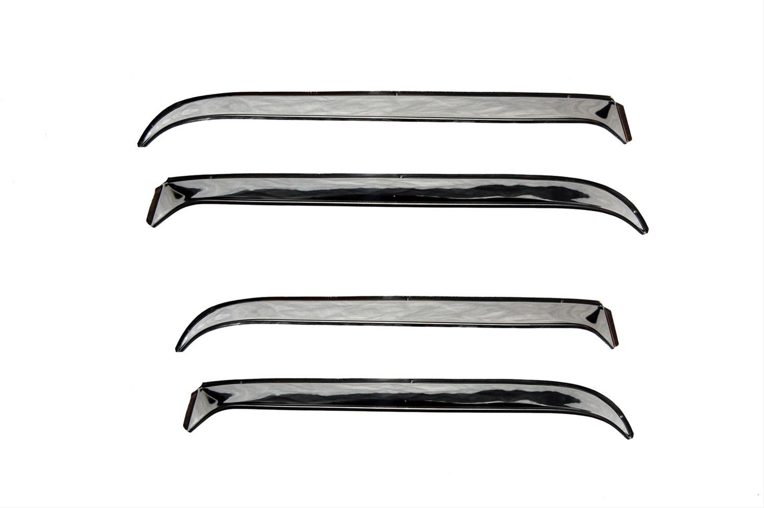 Auto Ventshade 14112 Auto Ventshade Stainless Steel Ventshades
