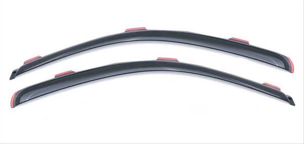 AVS 15-18 Ford F-150 Standard Cab Ventvisor In-Channel Window Deflectors 2pc - Smoke thumbnail 2