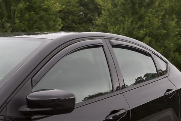 AVS 13-16 Dodge Dart Ventvisor In-Channel Front & Rear Window Deflectors 4pc - Smoke thumbnail 2
