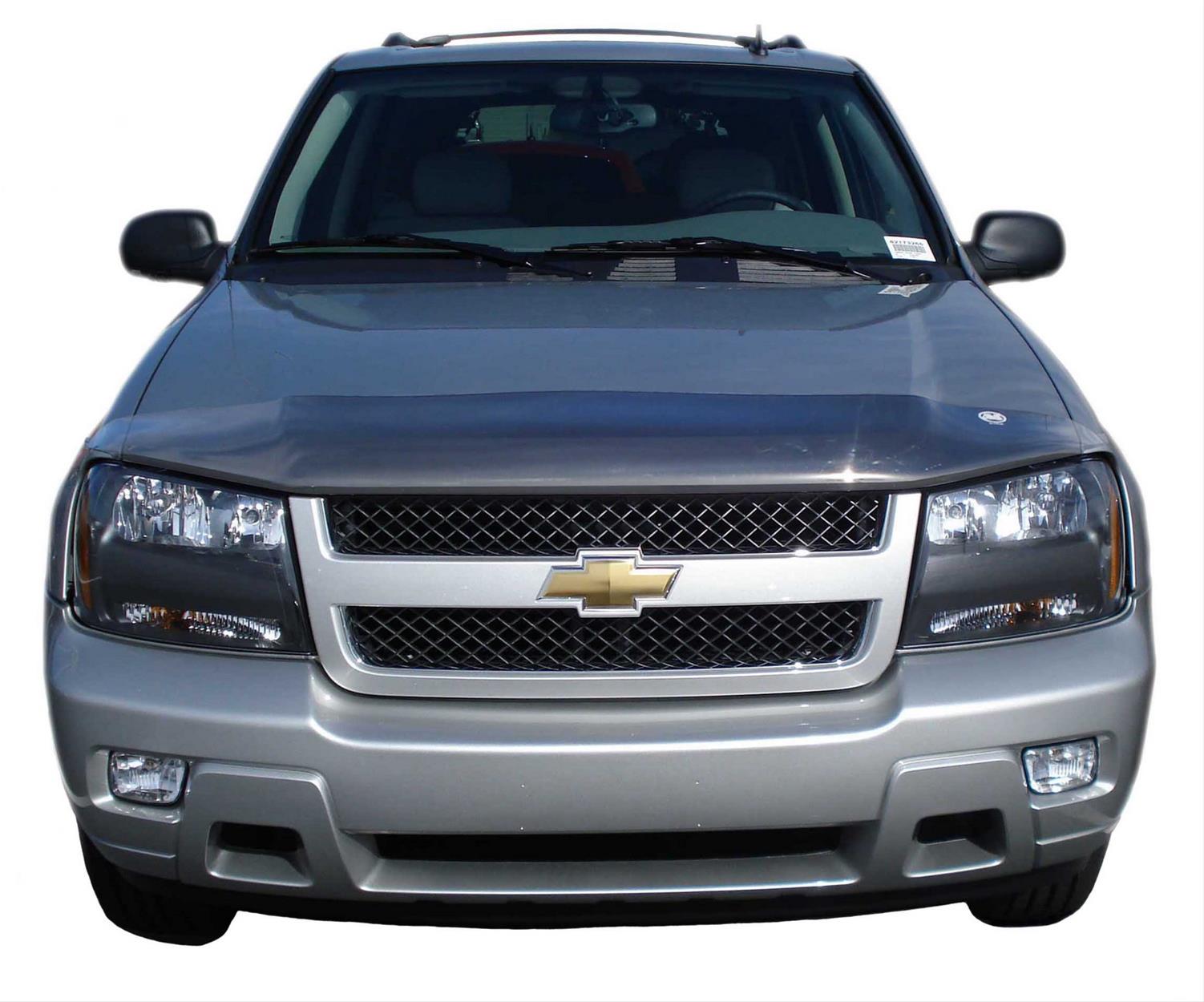 Husky Bugflectors II for 2002-2009 TRAILBLAZER, 2002-2006 TRAILBLAZER EXT - 2815148 Bug Guard, Bugflector II, Smoke, Chevy, Each