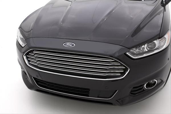 Husky Liners 13-16 Ford Fusion Grille Fascia Mount Aeroskin Hood Protector - Smoke