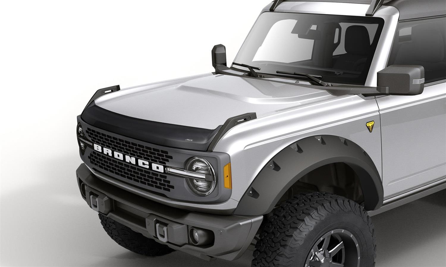 Husky Liners 21-24 Ford Bronco 2/4dr (Excl. Raptor) Aeroskin Hood Protector - Smoke
