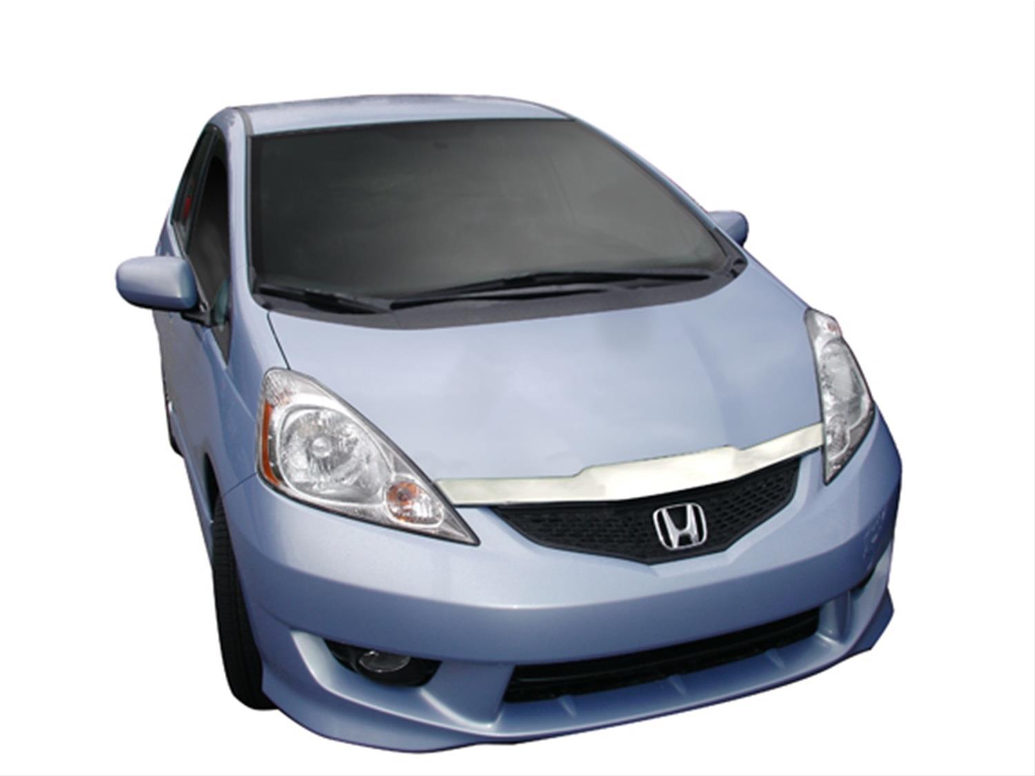 Husky Liners 09-10 Honda Fit Aeroskin Hood Protector - Chrome