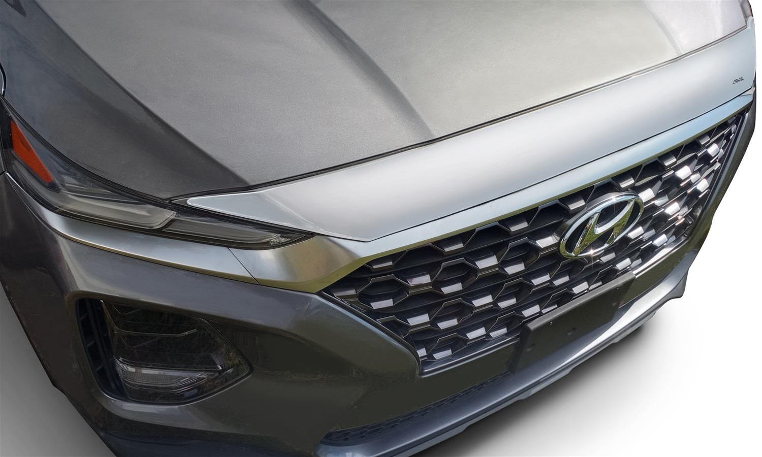 Auto Ventshade Aeroskin Deflectors 620087 Bug Guard, Deflector, ABS Plastic, Chrome, Hyundai, Each