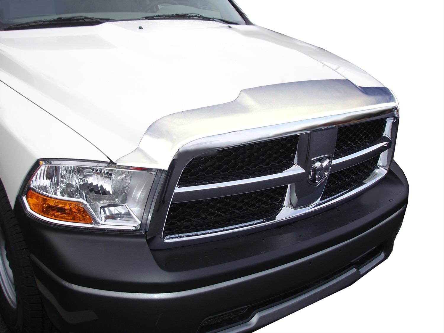 Husky Liners 02-08 Dodge RAM 1500 Aeroskin Hood Protector - Chrome