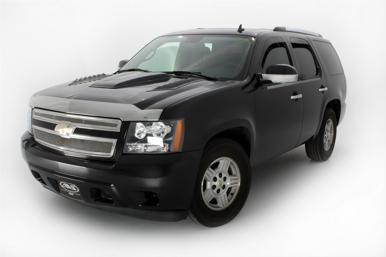 Husky Liners 07-14 Chevrolet Tahoe (Excl. Hybrid) Aeroskin Hood Protector - Chrome thumbnail 2