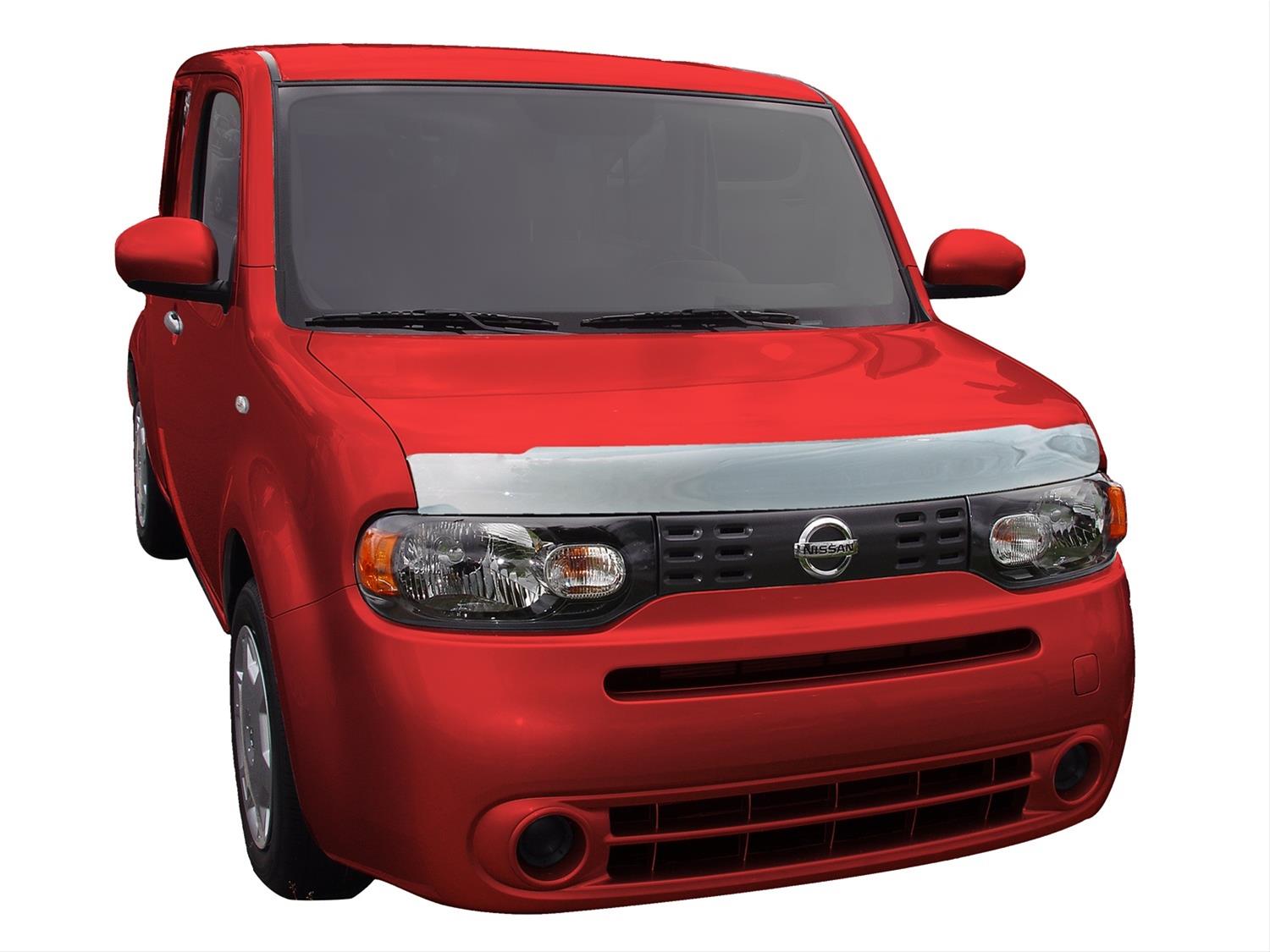 Auto Ventshade Aeroskin Deflectors 622019 Bug Guard, Aeroskin, Acrylic, Chrome, for Nissan, Each