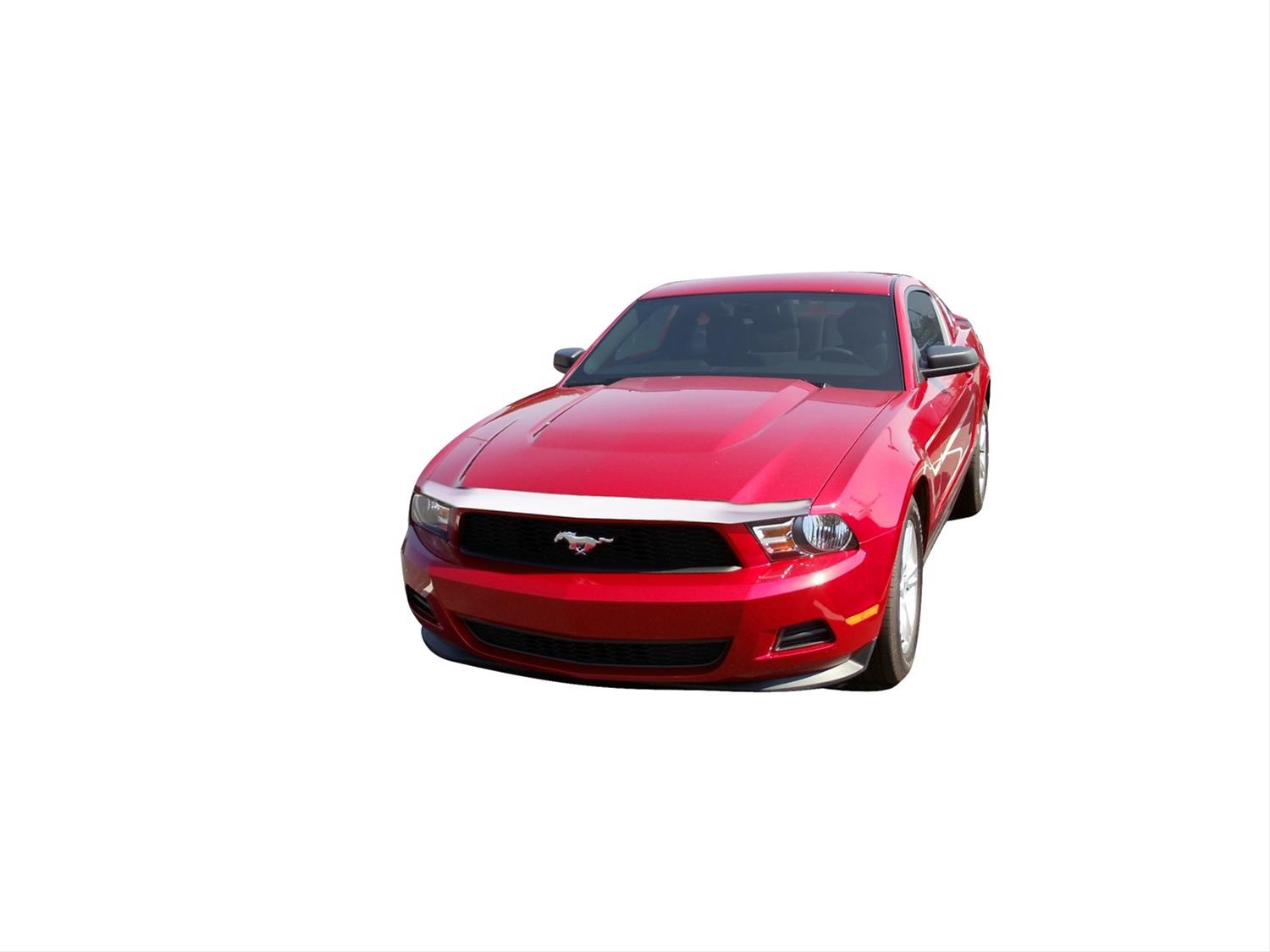 Auto Ventshade Aeroskin Deflectors 622023 Bug Guard, Aeroskin, Acrylic, Chrome, Ford, Each