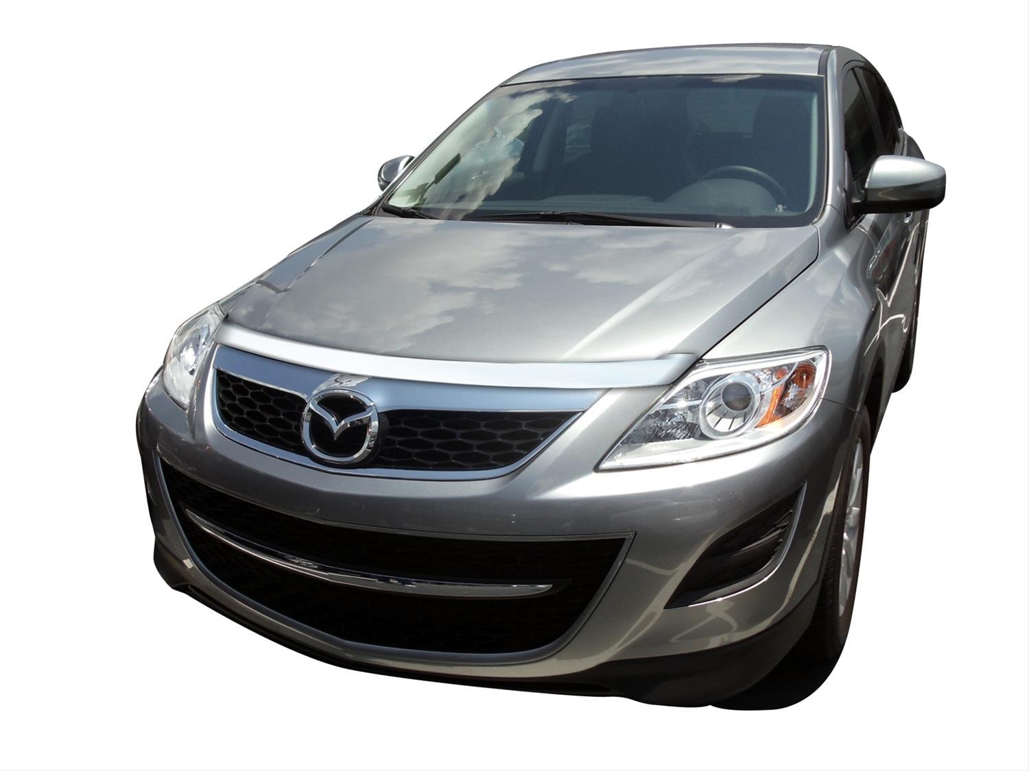 Auto Ventshade Aeroskin Deflectors 622027 Bug Guard, Aeroskin, Acrylic, Chrome, Mazda, Each