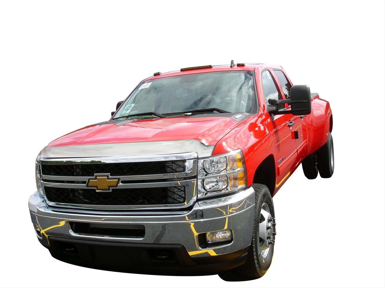 Husky Liners 11-14 Chevrolet Silverado 2500/3500HD Aeroskin Hood Protector - Chrome
