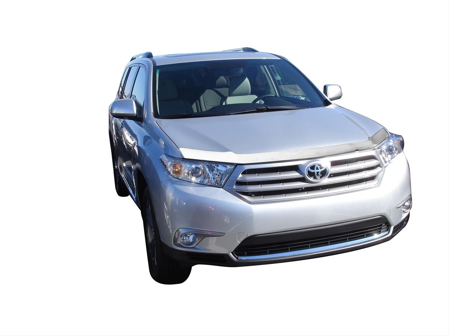 Husky Liners 11-13 Toyota Highlander Aeroskin Hood Protector - Chrome