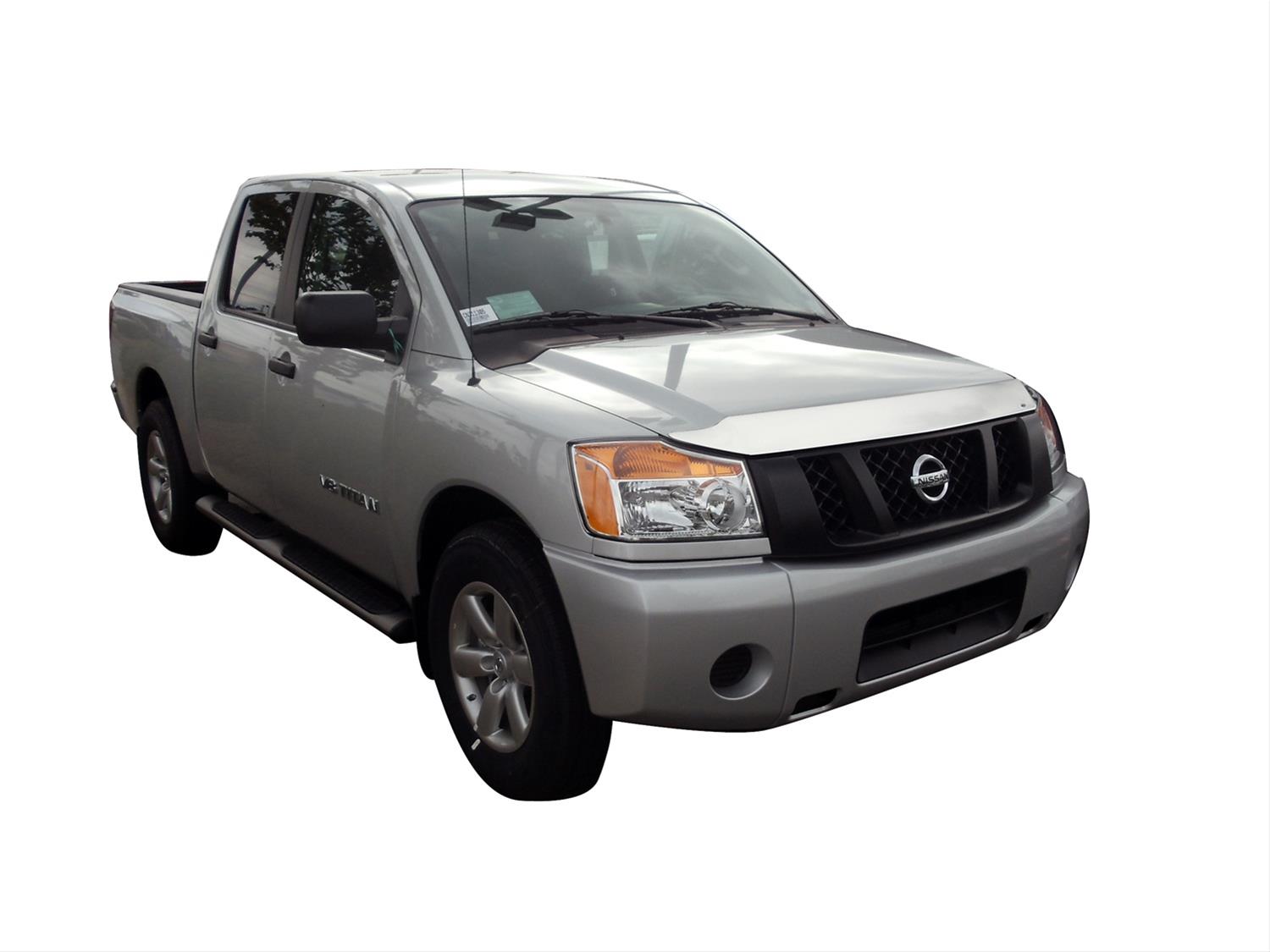 Husky Liners 05-15 Nissan Armada Aeroskin Hood Protector - Chrome
