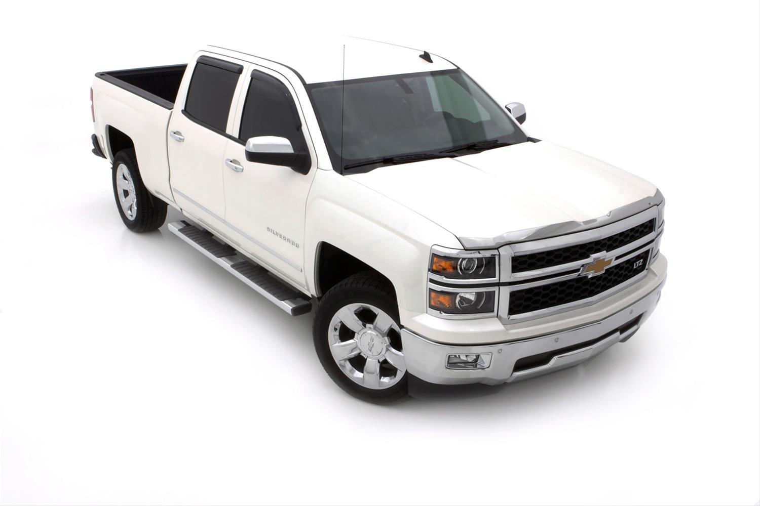Husky Liners 14-15 Chevrolet Silverado 1500 Aeroskin Hood Protector - Chrome thumbnail 2