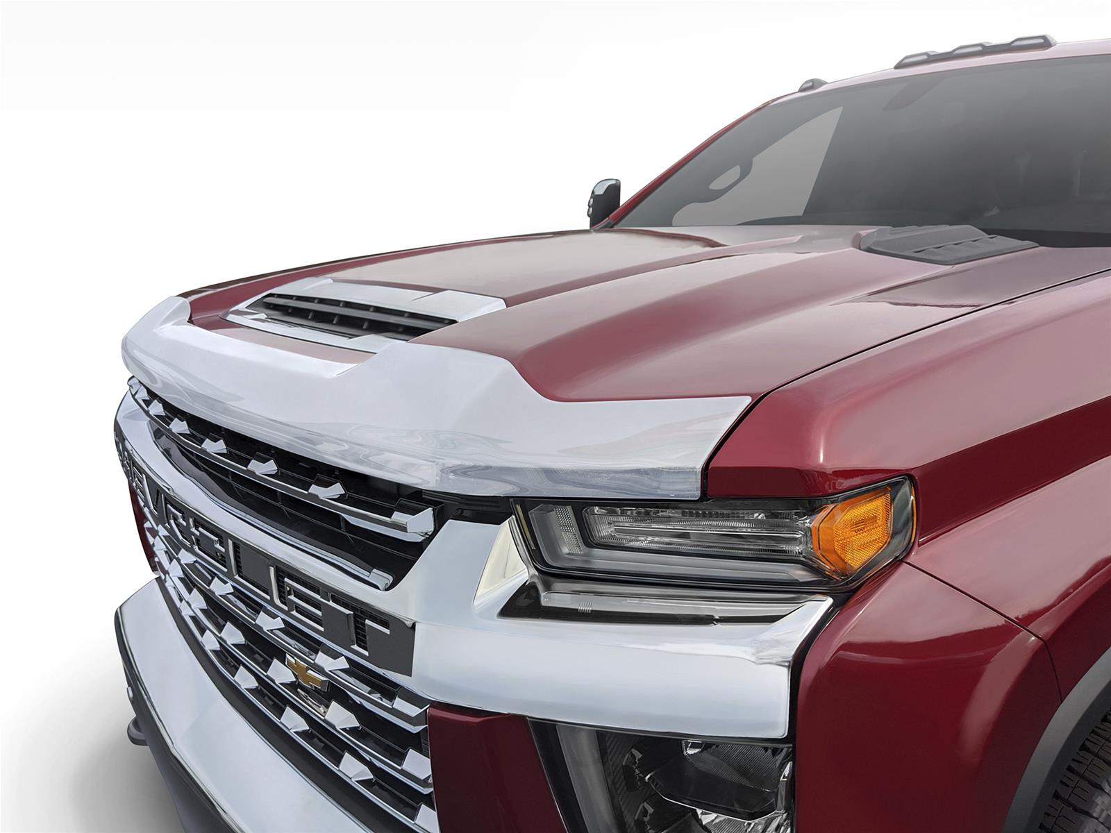 Husky Liners 20-24 Chevrolet Silverado 2500/3500HD Aeroskin Hood Protector - Chrome